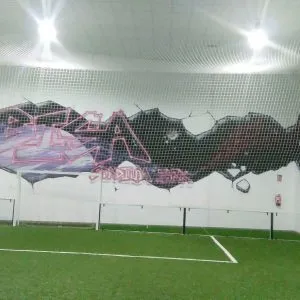 Cancha de fútbol de césped artificial