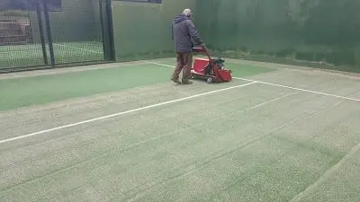 Sports field maintenance Company, Maintenance of sports facilities, paddle tennis courts, soccer fields, tennis court, golf