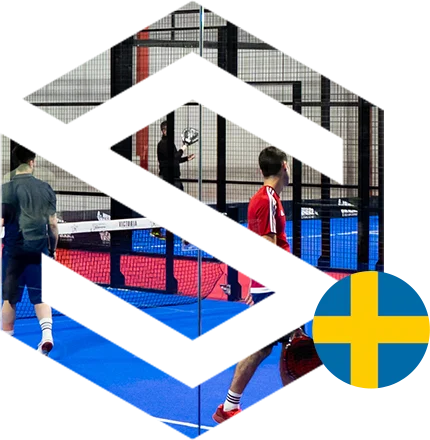 installasjon av paddle tennisbaner i Sverige